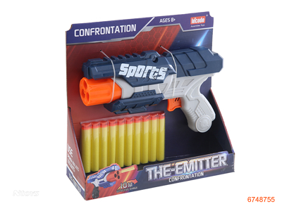 SOFT BULLET GUN W/10 SOFT BULLETS