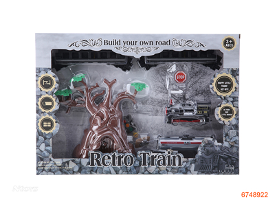 B/O TRAIN TRACK SET W/O 1*AA BATTERIES