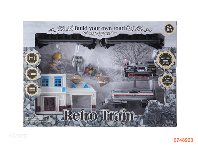 B/O TRAIN TRACK SET W/O 1*AA BATTERIES