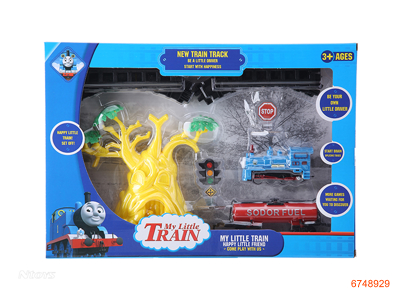 B/O TRAIN TRACK SET W/O 1*AA BATTERIES