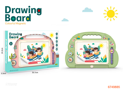 MAGNETIC DRAWING BOARD 2COLORS