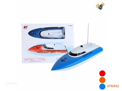 2.4G R/C BOAT W/3.6V BATTERY PACK+USB CABLE W/O 2*AA BATTERIES IN CONTROLLER 3COLOURS