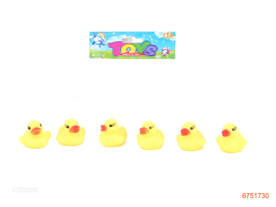 VINYL DUCK 6PCS