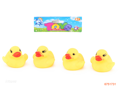 VINYL DUCK 4PCS