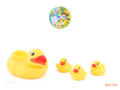 BIG SIZE VINYL DUCK 4PCS