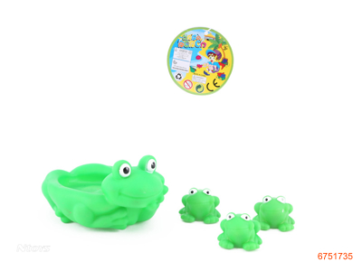 BIG SIZE VINYL FROG 4PCS