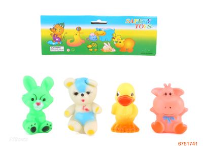 VINYL ANIMAL 4PCS