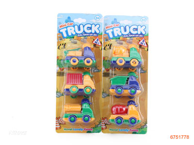 P/B CONSTRUCTION ENGINE TRUCK 3PCS