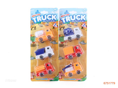 P/B CONSTRUCTION ENGINE TRUCK 3PCS