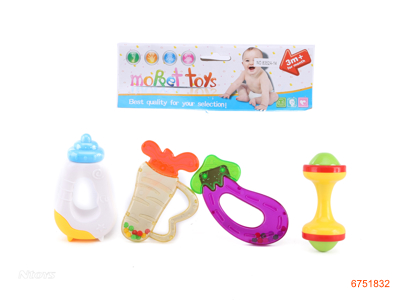 BABY RATTLE 4PCS