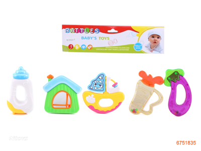 BABY RATTLE 5PCS