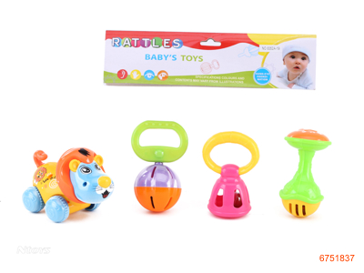 BABY RATTLE 4PCS