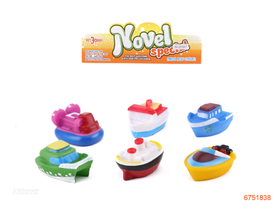 BATH TOYS 6PCS