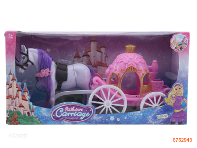 BEAUTY SET CARRIAGE+TREASURE CHESTS
