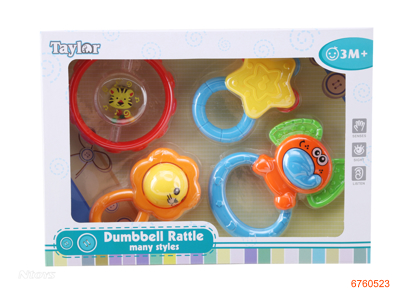 BABY RATTLE 4PCS