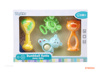 BABY RATTLE 4PCS