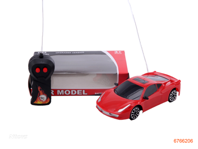 1:24 2CHANNELS R/C CAR,W/O 3*AA BATTERIES IN CAR,W/O 2*AA BATTERIES IN CONTROLLER,2COLOUR