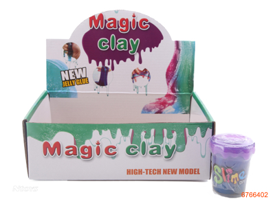 COLORFUL MUD,12PCS/DISPLAY BOX