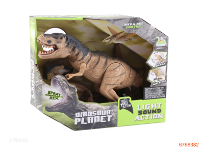 R/C DINOSAUR,W/LIGHT/SOUND/3*AA BATTERIES IN BODY,W/O 3*AA BATTERIES IN CONTROLLER