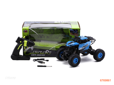 2.4G R/C CAR,W/3.7V 800MAH BATTERY IN CAR/USB,W/O 2*AA BATTERIES IN CONTROLLER,3COLOURS