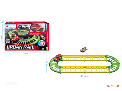 B/O DIE-CAST TRAIN TRACK,W/O 1*AA BATTERIES