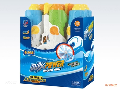 45CM WATER GUN,6PCS/DISPLAY BOX,2ASTD 2COLOURS