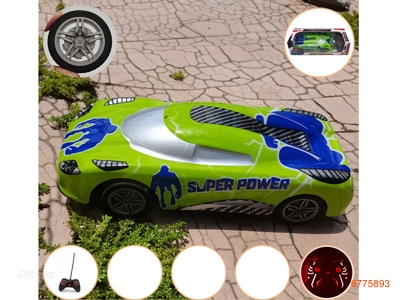 1:16 4CHANNELS R/C CAR,W/LIGHT,W/O 4*AA BATTERIES IN CAR,W/O 2*AA BATTERIES IN CONTROLLER