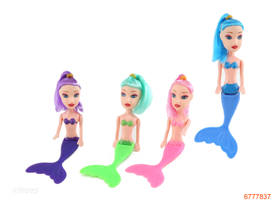 14CM SOLID BADY FASHION DOLL 4COLOURS