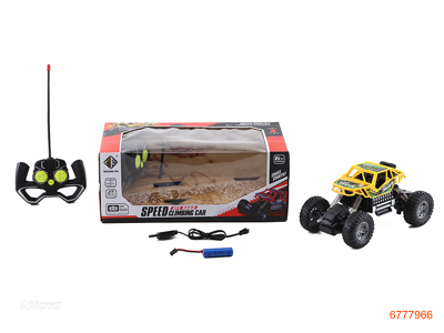 1:20 4CHANNELS R/C CAR W/3.7V BATTERY PACK IN CAR/USB CABLE W/O 2*AA BATTERIES IN CONTROLLER 2COLOURS