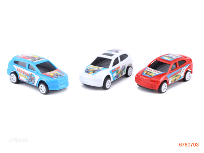 P/B RACING CAR 3PCS