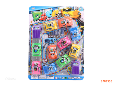 P/B CAR 12PCS 6ASTD 6COLOUR