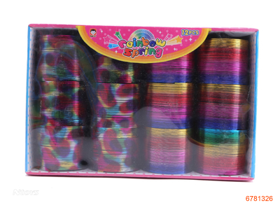 RAINBOW RINGS 12PCS