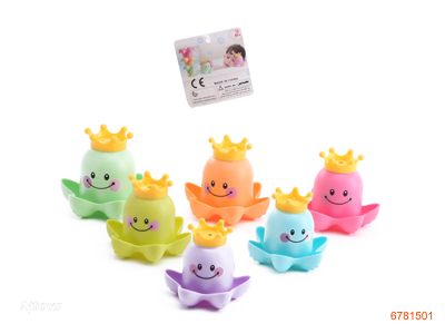 BATH TOYS 6COLOUR