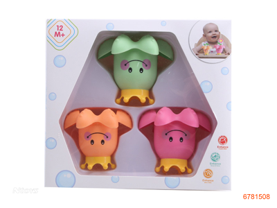 BATH TOYS 3COLOUR