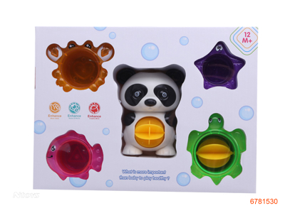 BATH TOYS 4COLOUR