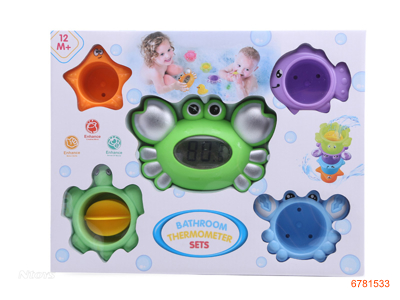 BATH TOYS W/1AA BATTERY 2COLOUR