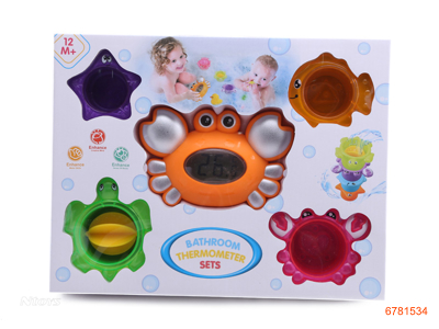 BATH TOYS W/1AA BATTERY 2COLOUR