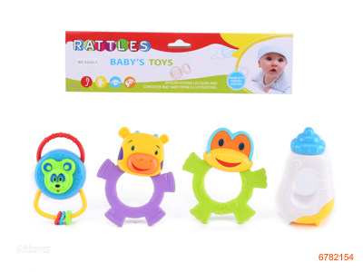 BABY RATTLE 4PCS