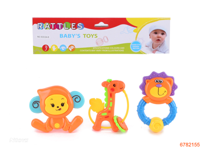 BABY RATTLE 3PCS