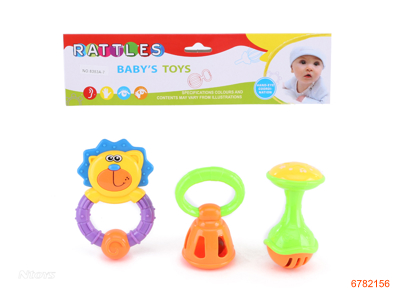 BABY RATTLE 3PCS