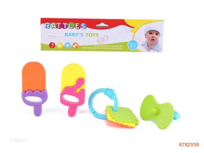 BABY RATTLE 4PCS