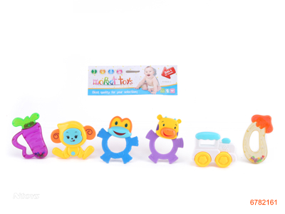 BABY RATTLE 6PCS