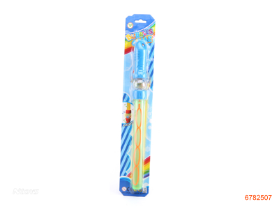 BUBBLE STICK W/LIGHT/MUSIC/3*AG13 BATTERIES