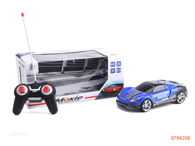 1：18 4CHANNELS R/C CAR W/LIGHT W/O 4AA BATTERIES IN CAR,2AA BATTERIES IN CONTROLLER 2COLOUR