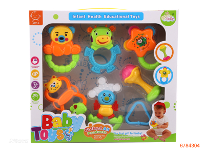 BABY RATTLE 7PCS