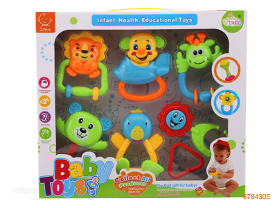 BABY RATTLE 7PCS