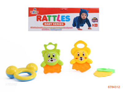 BABY RATTLE 4PCS