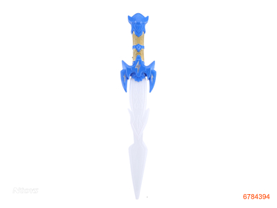 B/O FLASHING SWORD W/LIGHT/MUSIC W/O 3AA BATTERIES 2COLOUR