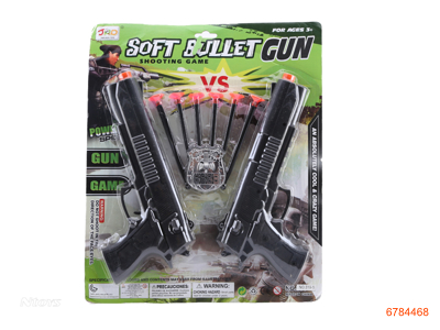 SOFT BULLET GUN 2PCS