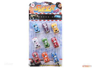 P/B CAR 9PCS